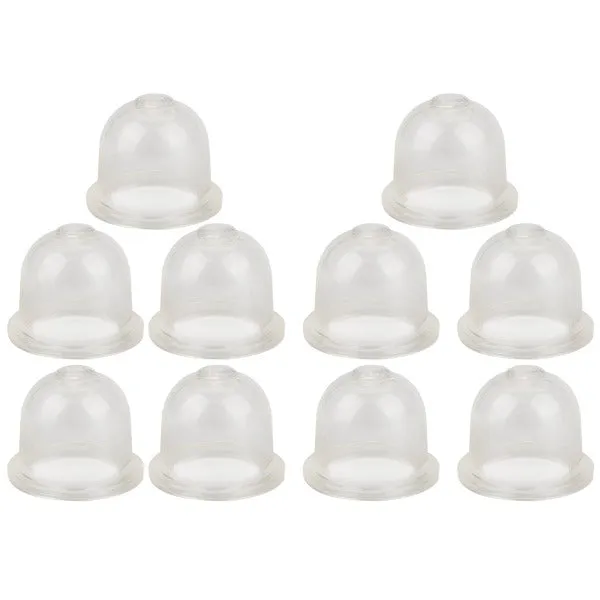 10Pcs Carb Primer Bulb for 0057003 0057004 12538108660 12538146730 for Stihl BG46 BG55 BG56 BG65 BG66 BG75 BG85 BG86 Blower 5/8 x O.D. 7/8 x HT 12/16