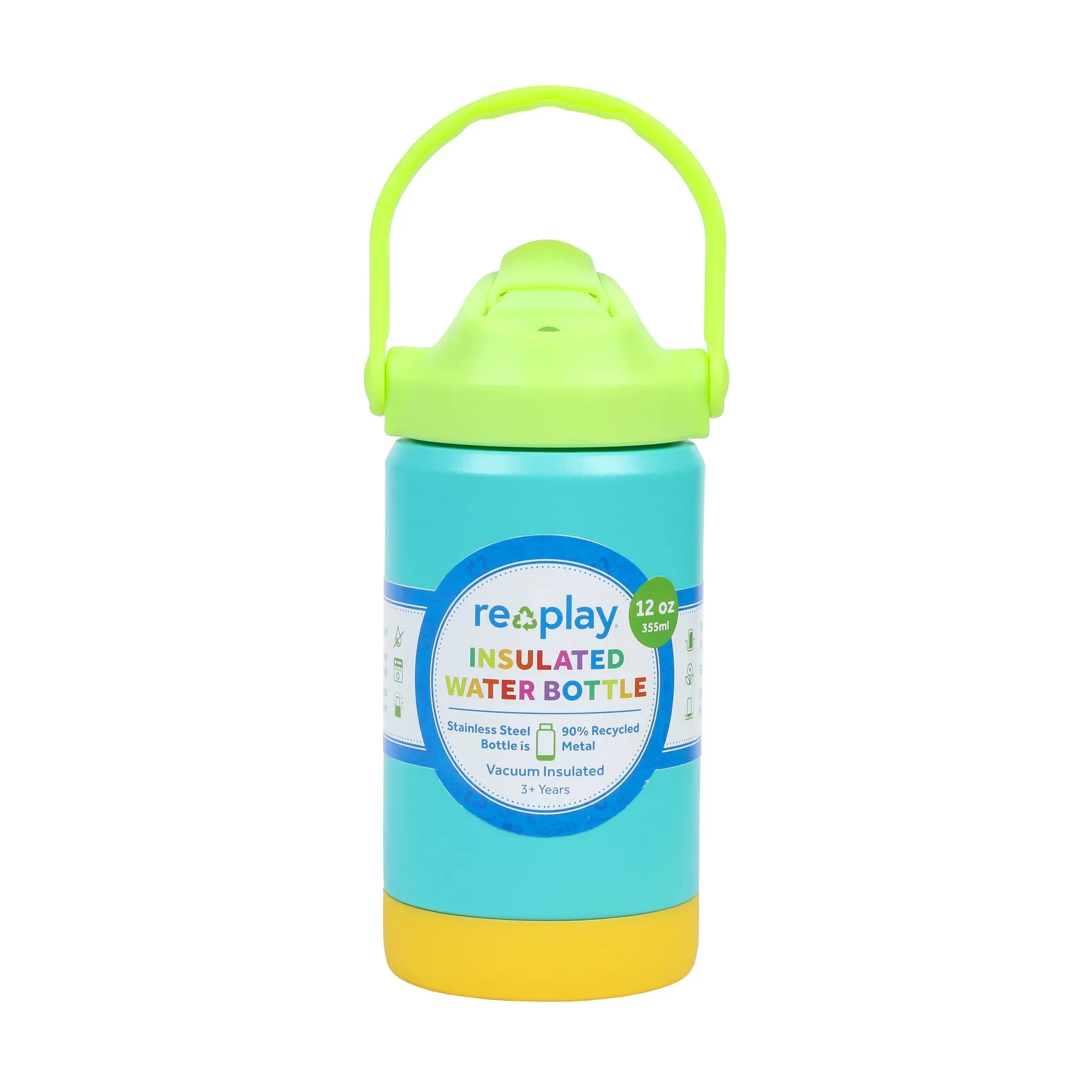 12 oz. Insulated Recycled Stainless Steel Water Bottle