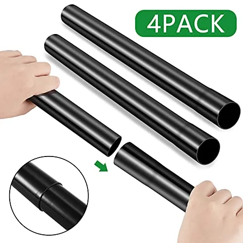 1.25 Inch Vacuum Extension Wand Black Vacuum Attachments Vacuum Accessories Vacuum Wand for Vacuum Cleaner Compatible with Shop Vac Accessories