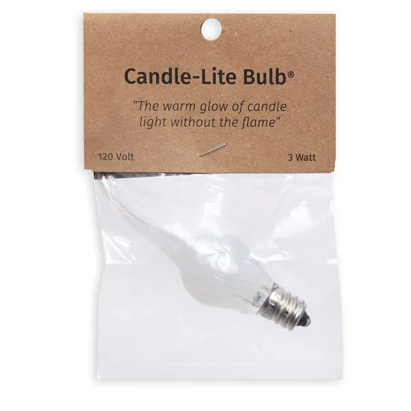 3 Watt Large Candle-Lite Light Bulb