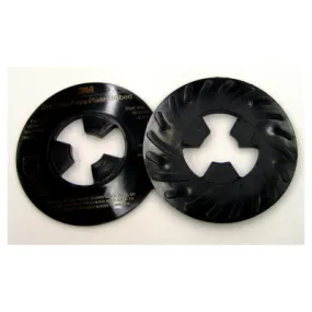 3M™ Disc Pad Face Plates, 5 in Dia, Hard, Black, 051144-81733