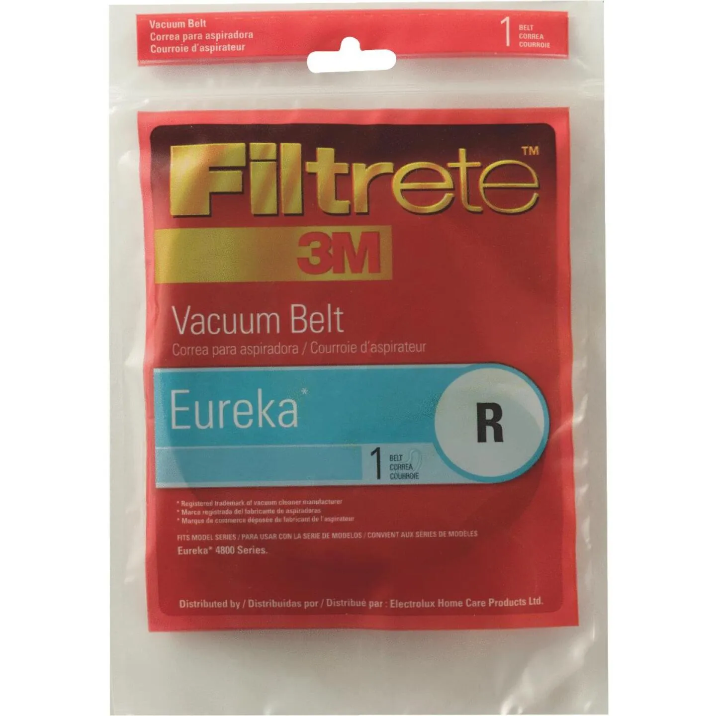 3M Filtrete Eurekad Type R 4870 & 4800 Series Vacuum Cleaner Belt