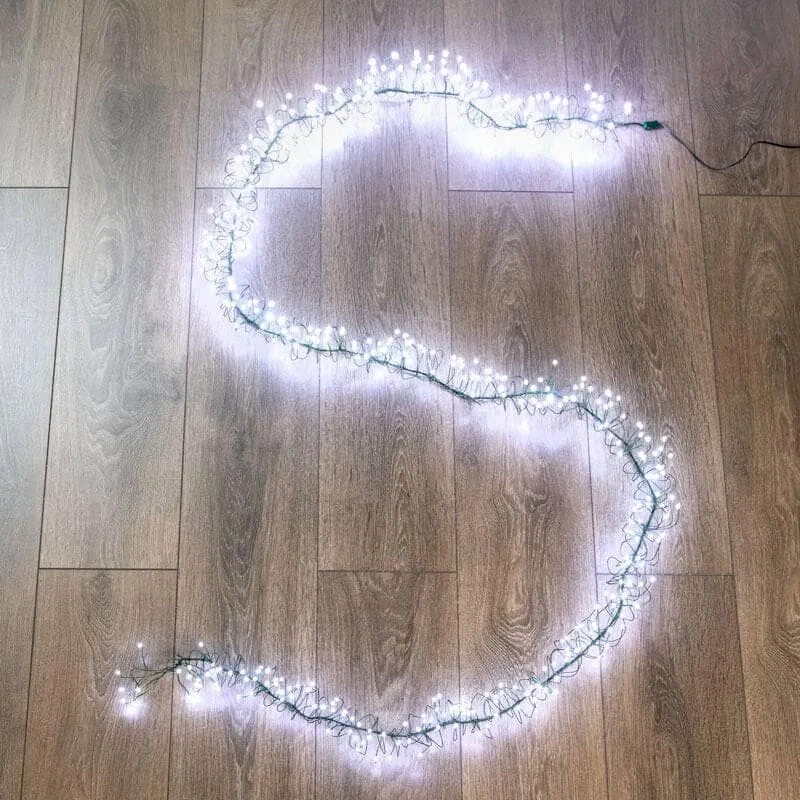 430 White Ultrabright Garland LED Lights - 2.7m