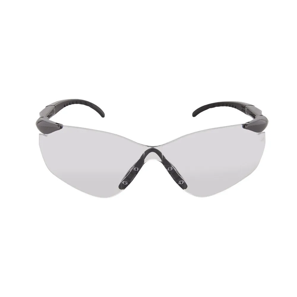 50025 Jackson Safety SGf Safety Glasses, Customizable, Clear, Anti-Scratch