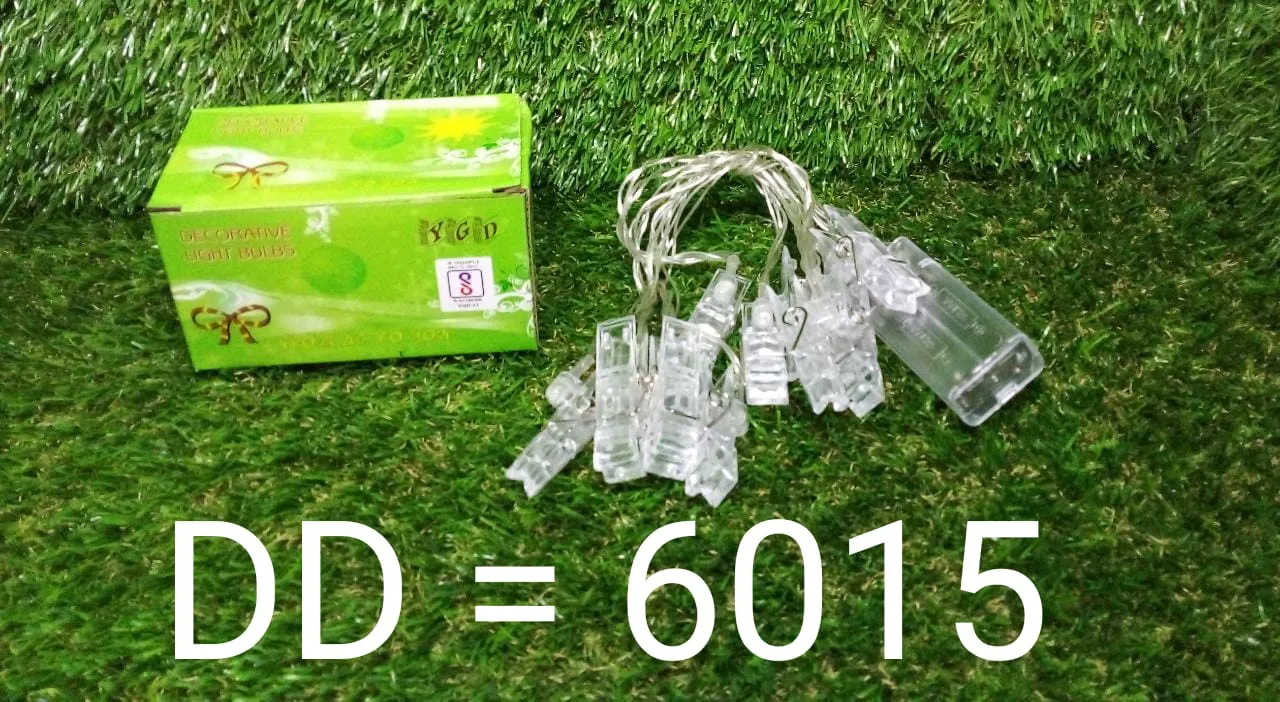 6015 Fairy Warm White Clip Lights for Photos