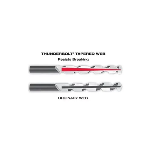 7/32" Thunderbolt® Titanium Coated Drill Bit