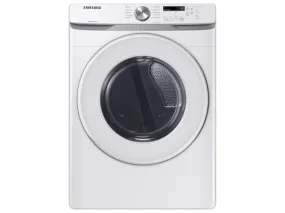 7.5 cu. ft. Electric Long Vent Dryer with Sensor Dry in White - (DVE45T6020W)