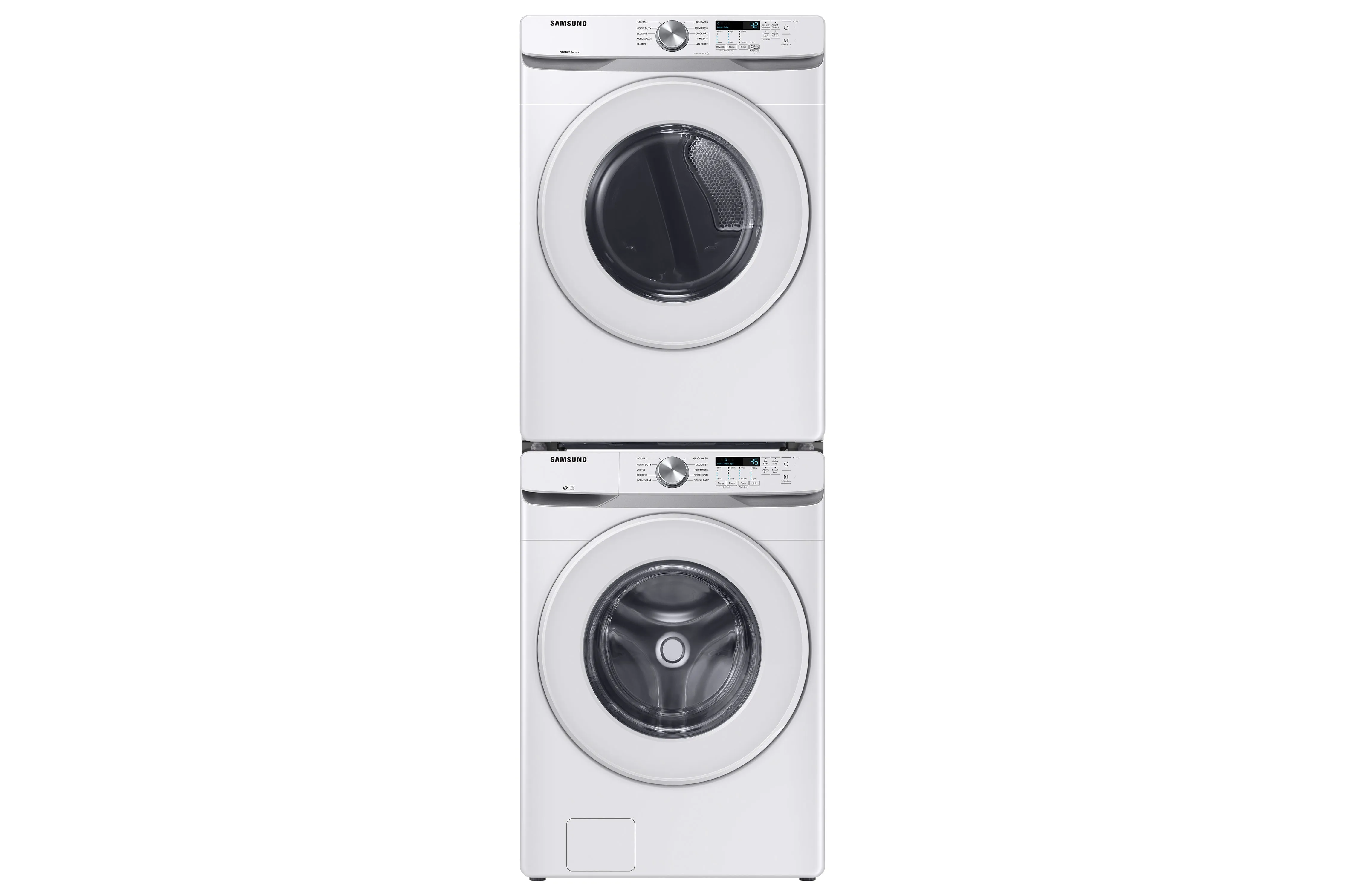 7.5 cu. ft. Electric Long Vent Dryer with Sensor Dry in White - (DVE45T6020W)