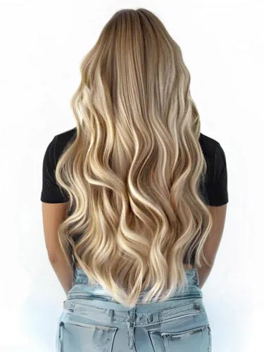 #8/60 Sydney Highlighted｜Luxury Russian Remy Human Hair, Double Drawn, Tape Extensions