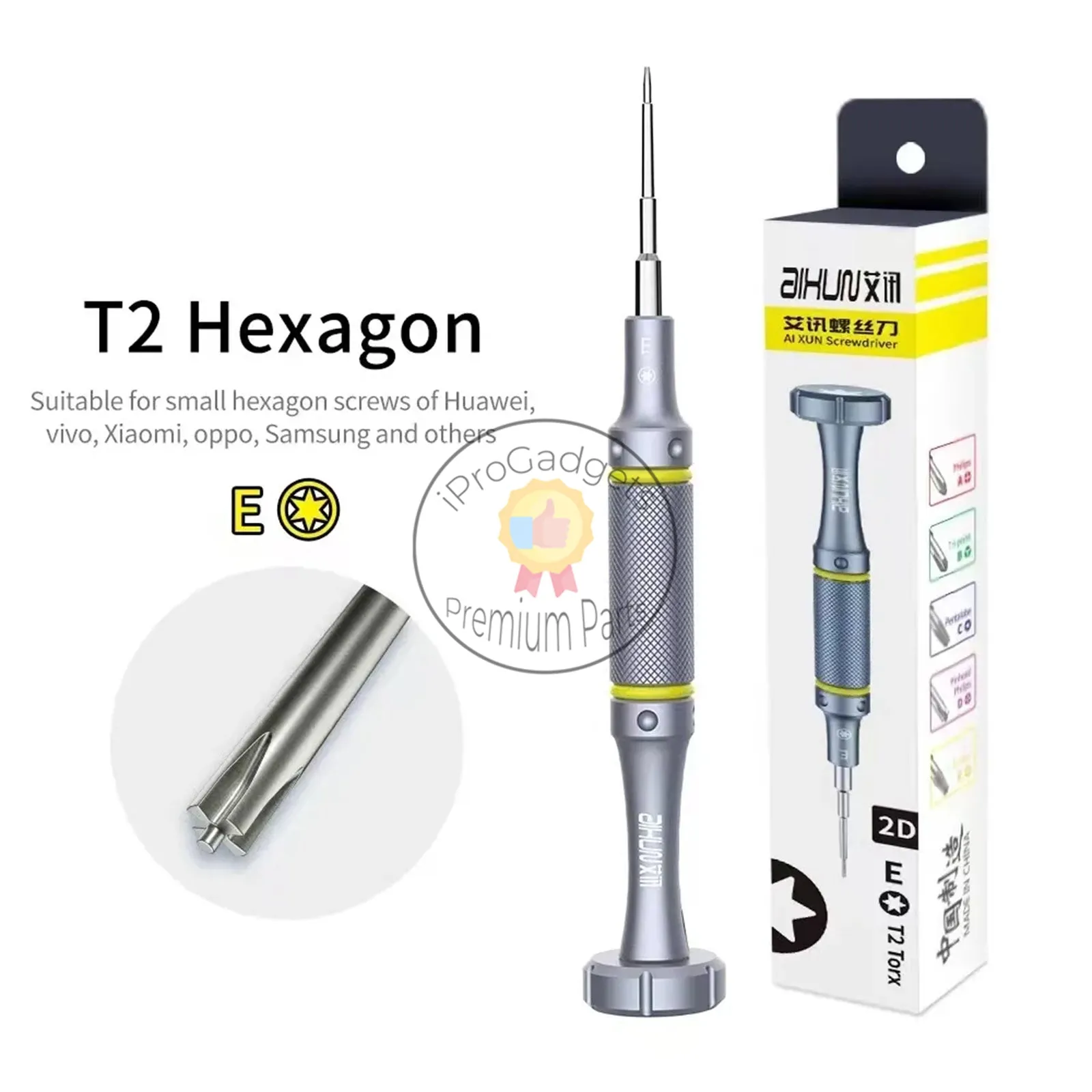 Aixun Screwdriver A B C D T2 Types For Mobile Phone Repair Disassembly Screen Battery Motherboard Using Tool Set