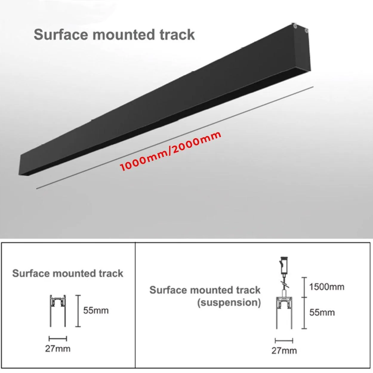 ANKUR 20MM LED MAGNETIC TRACK CHANNEL