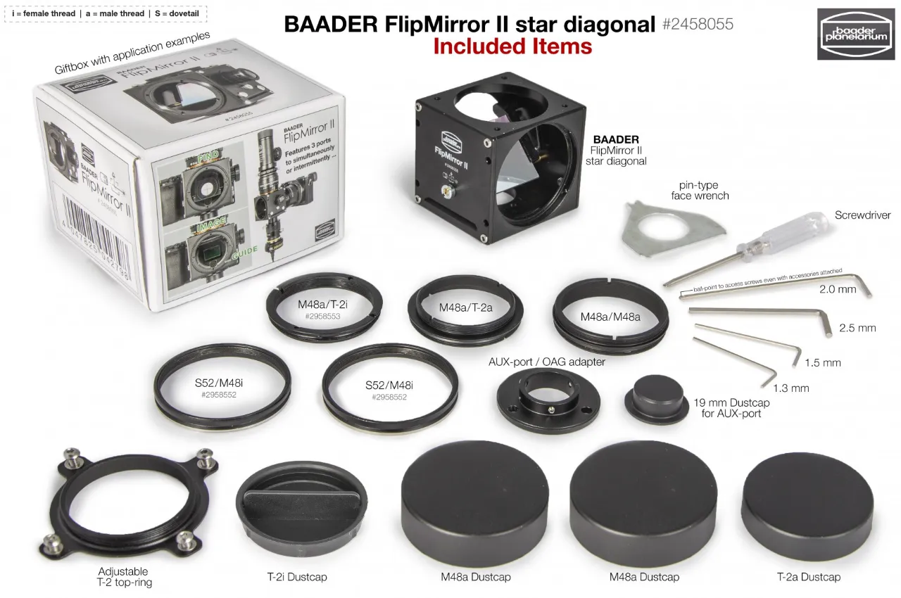 Baader FlipMirror II Star Diagonal