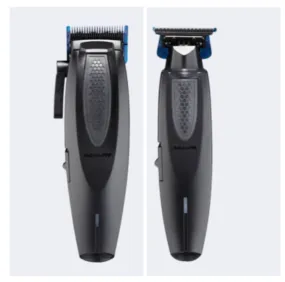 BaBylissPRO Limited Edition Mat Black LithiumFX  Cordless Clipper & Trimmer Combo (FX673NMB clipper & FX773NMB)