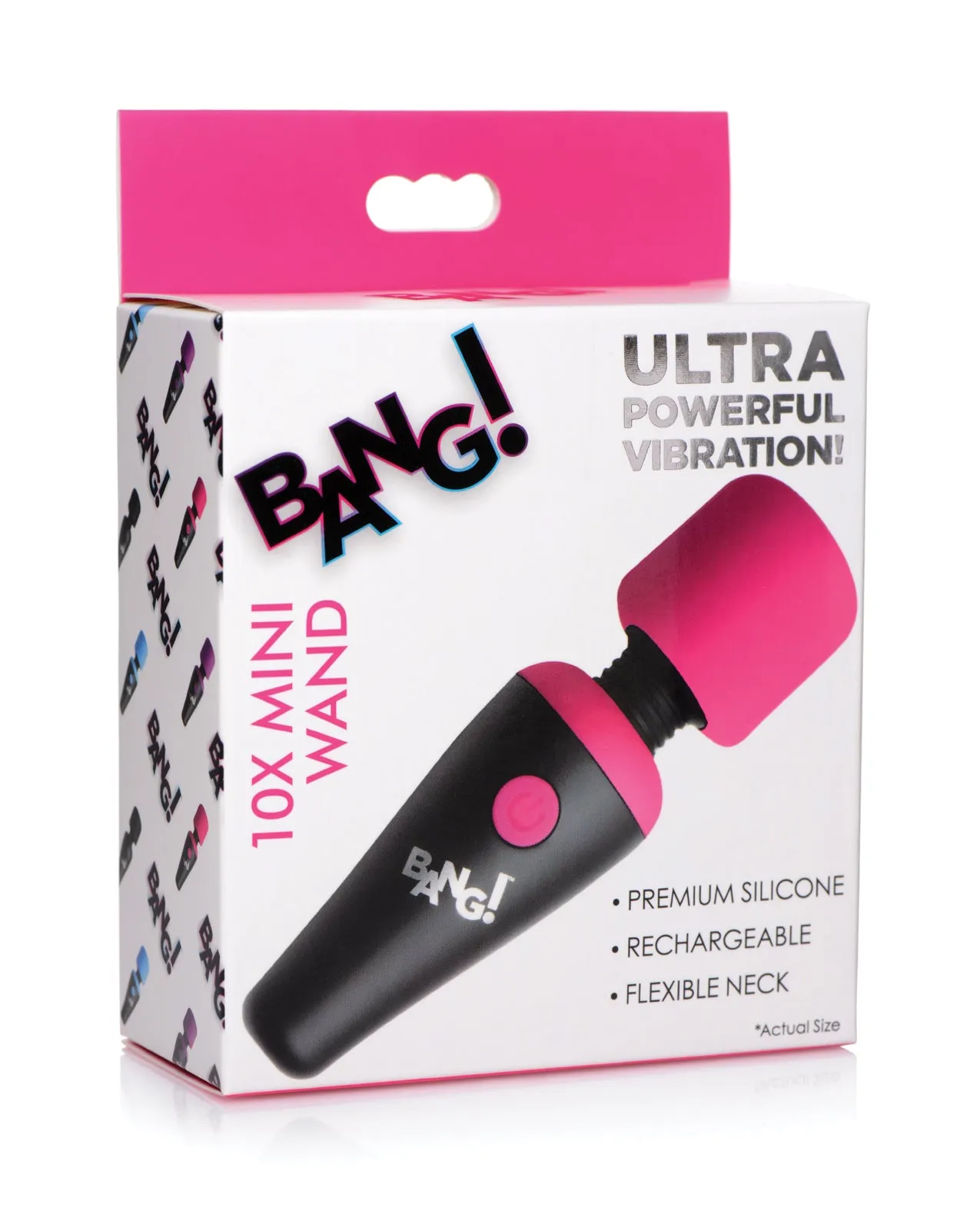 Bang! 10X Vibrating Mini Silicone Wand