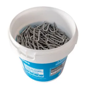 Bekaert 2" 8 ga Double Barbed Staples (8 lb bucket)