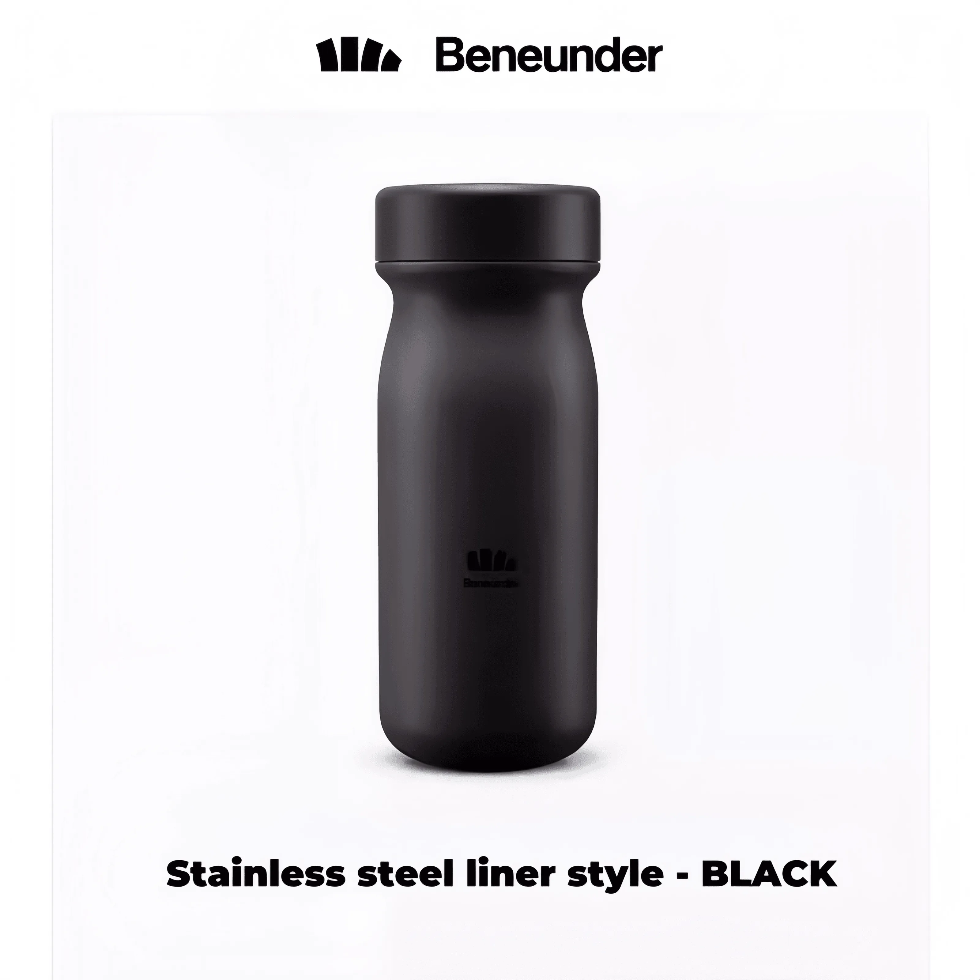 Beneunder lightweight large-capacity thermos cup outdoor sports water bottle stainless steel water cup