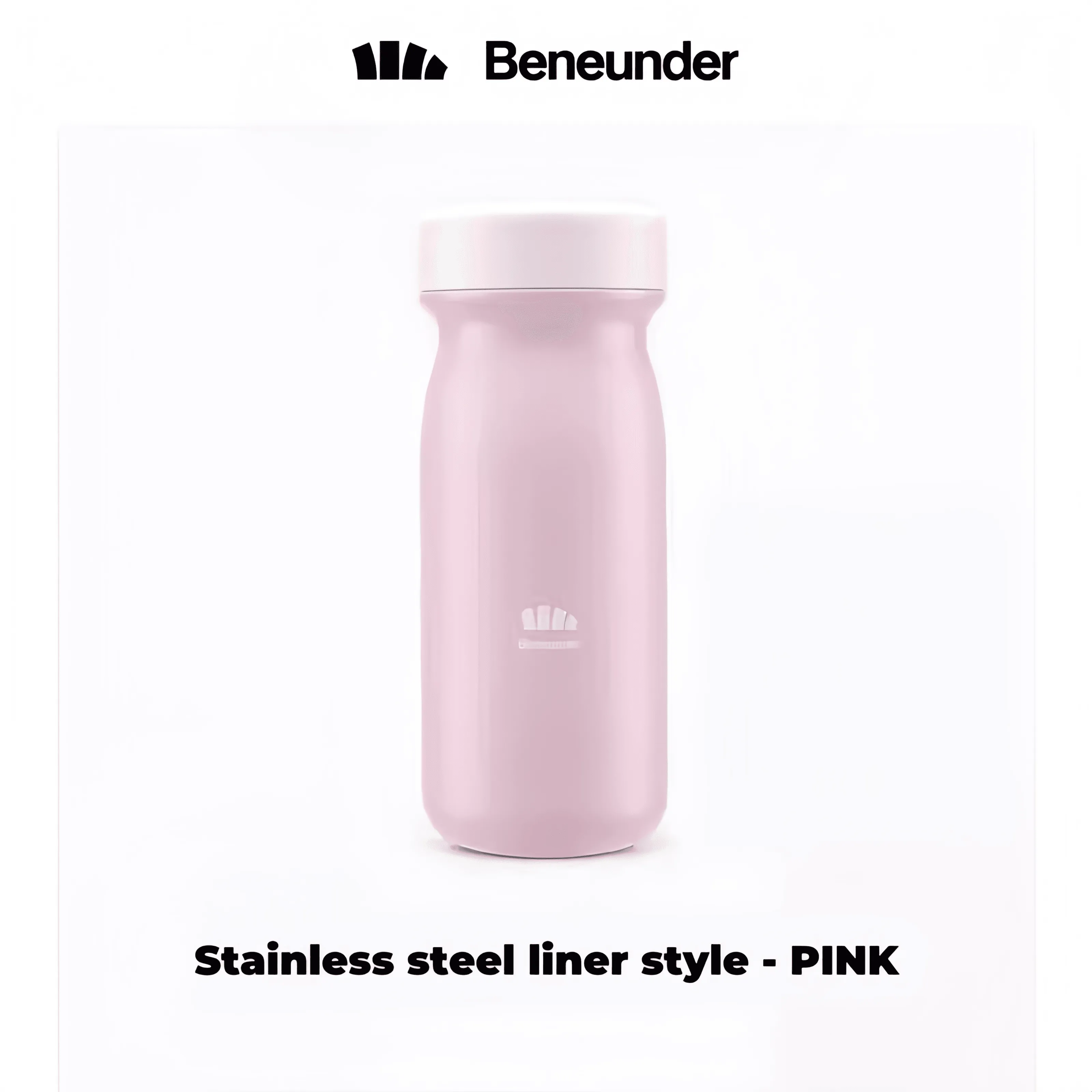 Beneunder lightweight large-capacity thermos cup outdoor sports water bottle stainless steel water cup