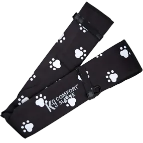 Black Puppy Paw Comfort Sleeve for Dryer Hose by Electric Cleaner