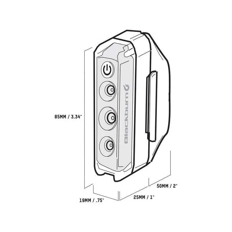 Blackburn Dayblazer 125 Rear Bike Light