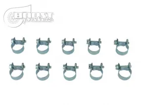 BOOST Products 10 Pack HD Mini Clamps, 16-18mm (5/8" - 45/64") Range