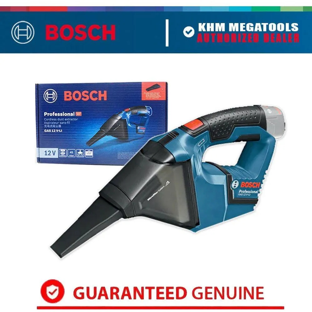 Bosch GAS 12 V-Li Cordless Vacuum Cleaner 350ml 12V (Bare)