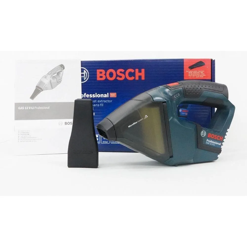 Bosch GAS 12 V-Li Cordless Vacuum Cleaner 350ml 12V (Bare)