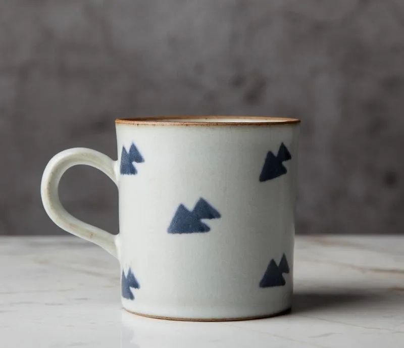 Cappuccino Coffee Mug, Handmade Pottery Coffee Cup, Large Capacity Coffee Cup, Pottery Tea Cup