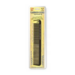 CARBON HOOK WIDE TEETH STYLING COMB (220 X 38 X 3 MM)