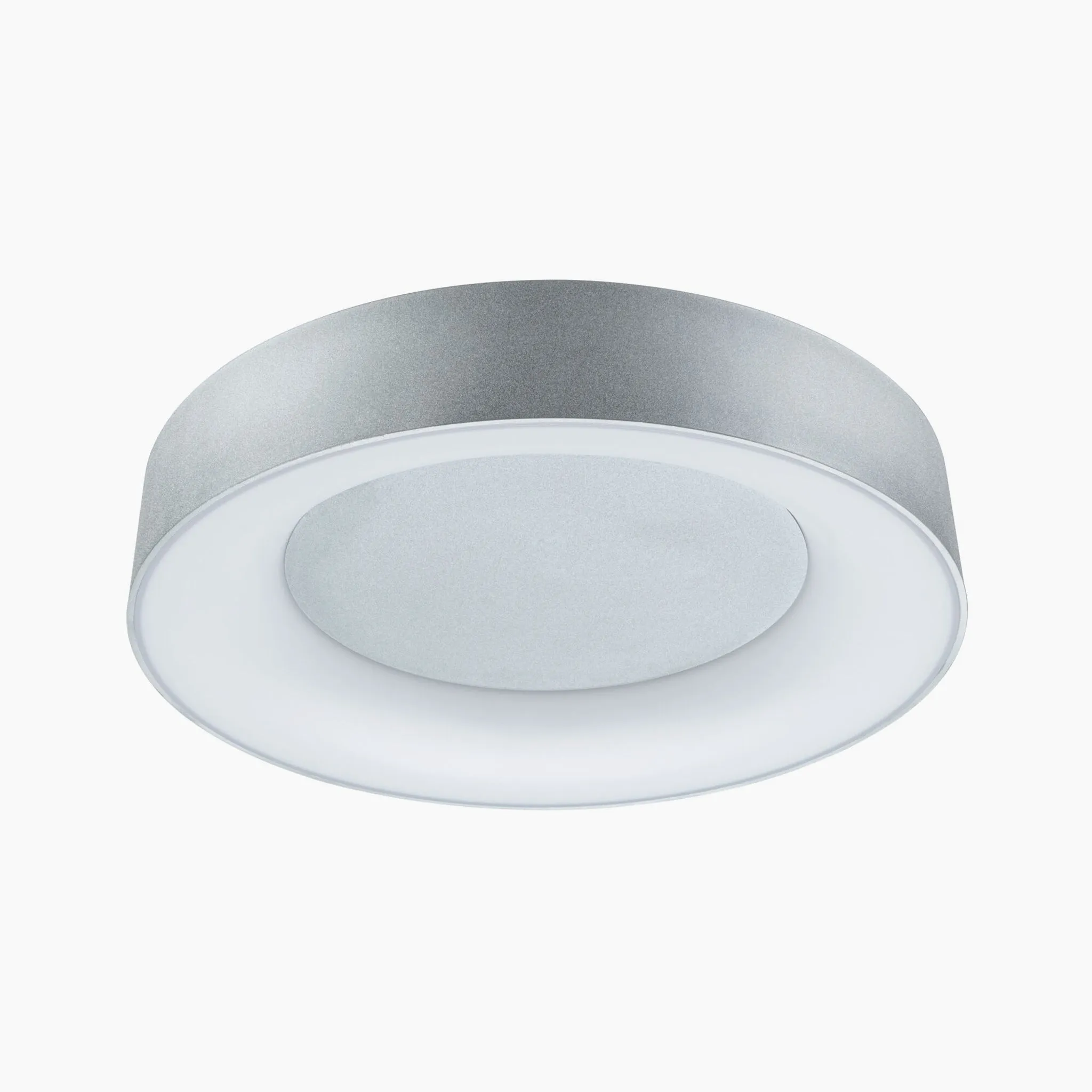 Casca 25W LED Switch 2100lm Ceiling Light in Matt Aluminium