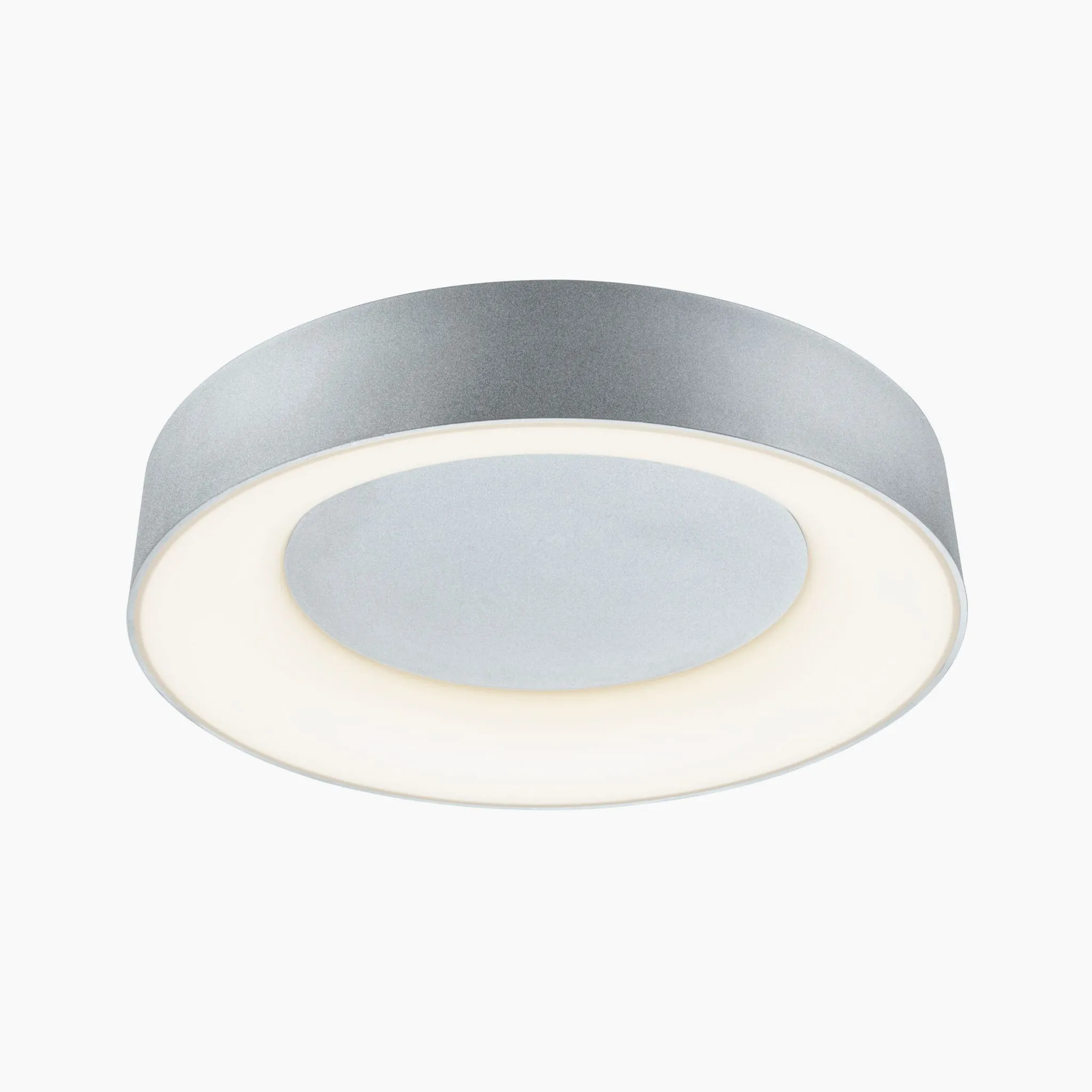 Casca 25W LED Switch 2100lm Ceiling Light in Matt Aluminium