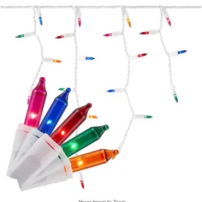 Celebrations LED T5 Multicolored 100 ct Icicle Christmas Lights