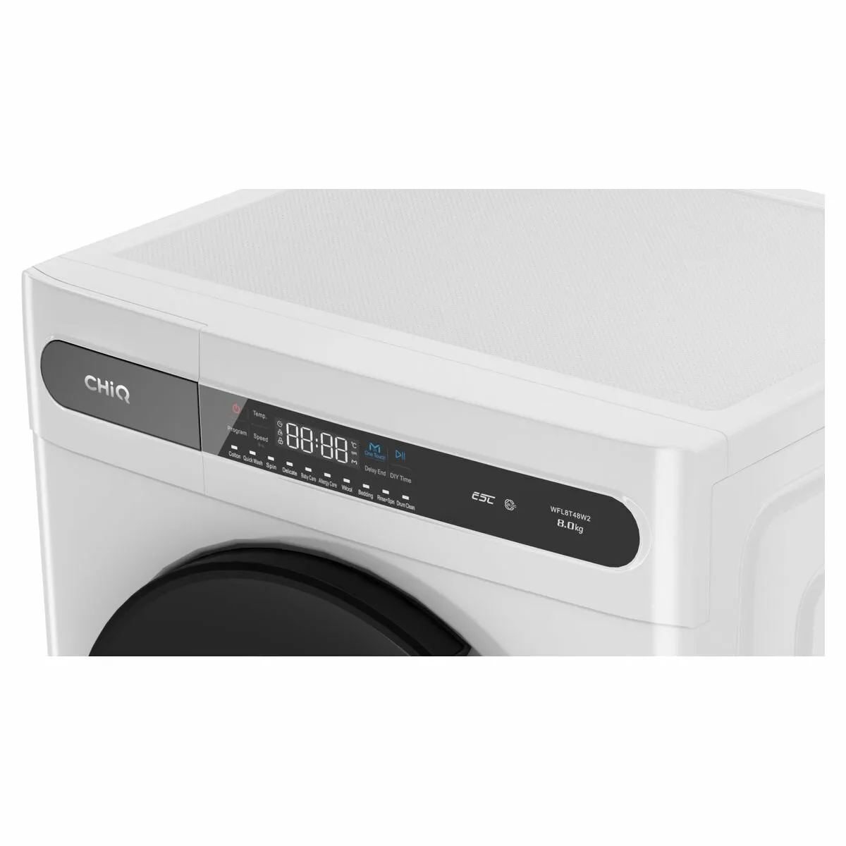 CHiQ 8kg Front Load Washing Machine WFL8T48W2