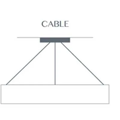 Clarus 14304-SM Indoor/Outdoor Stem Mount Pendant By Ultralights Lighting