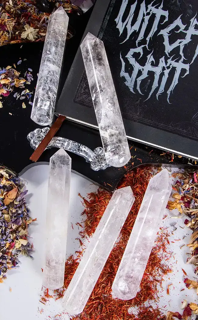 Clear Quartz Crystal Wands