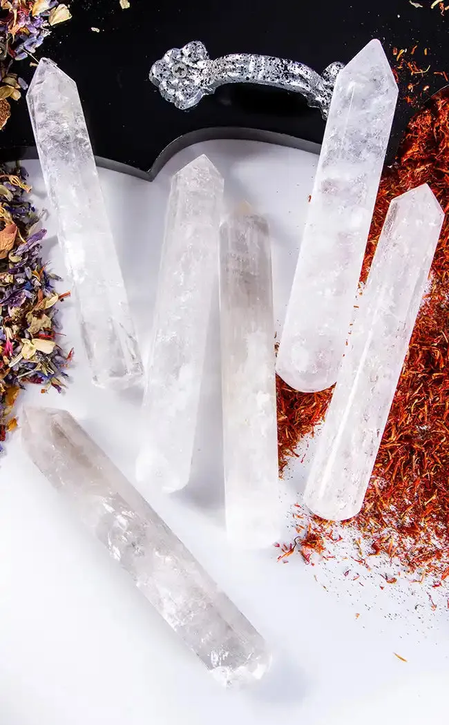 Clear Quartz Crystal Wands