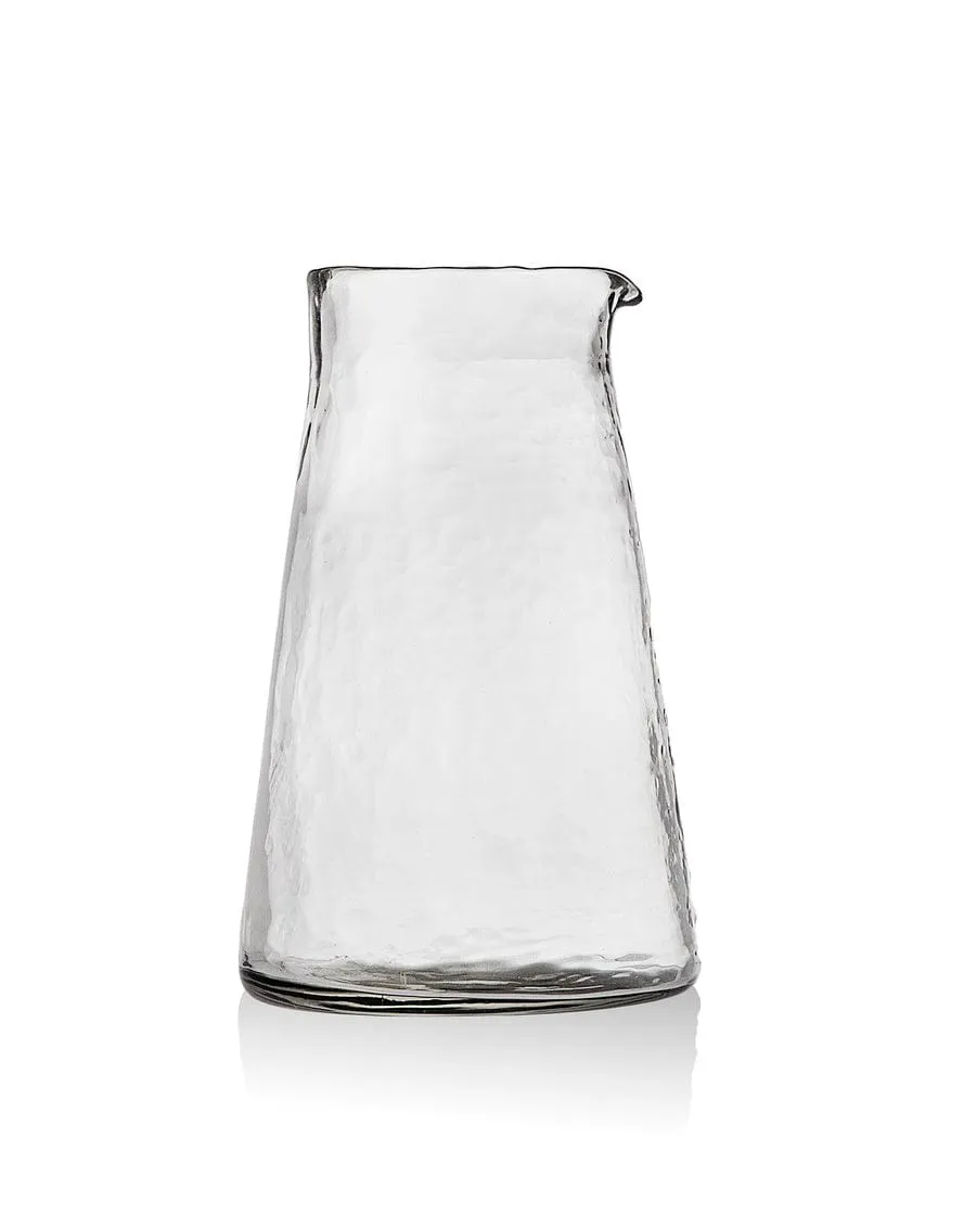 Clear Tappered Carafe