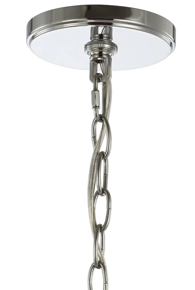 Cosmos 6.25" Adjustable Drop Metal LED Pendant