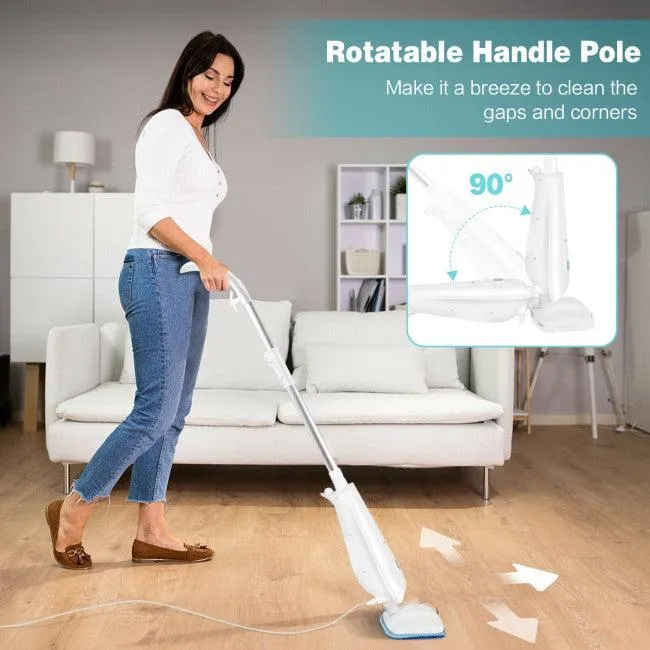 Costway1100 W Electric Steam Mop 50216784 with Water Tank for Carpet