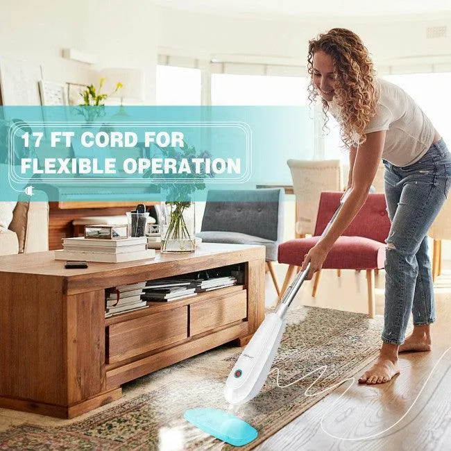 Costway1100 W Electric Steam Mop 50216784 with Water Tank for Carpet