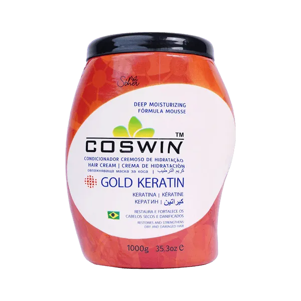 COSWIN GOLD KERATIN HAIR CREAM 1000G