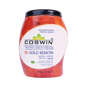 COSWIN GOLD KERATIN HAIR CREAM 1000G