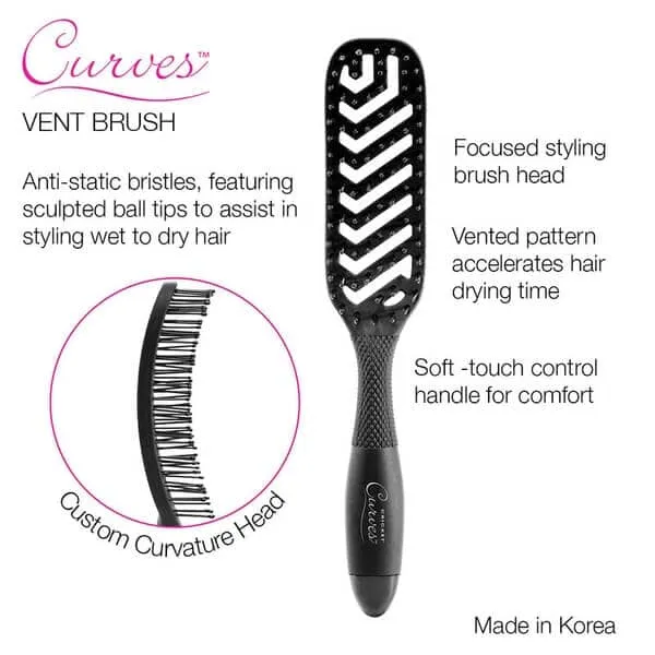 Cricket Curves Vent Brush