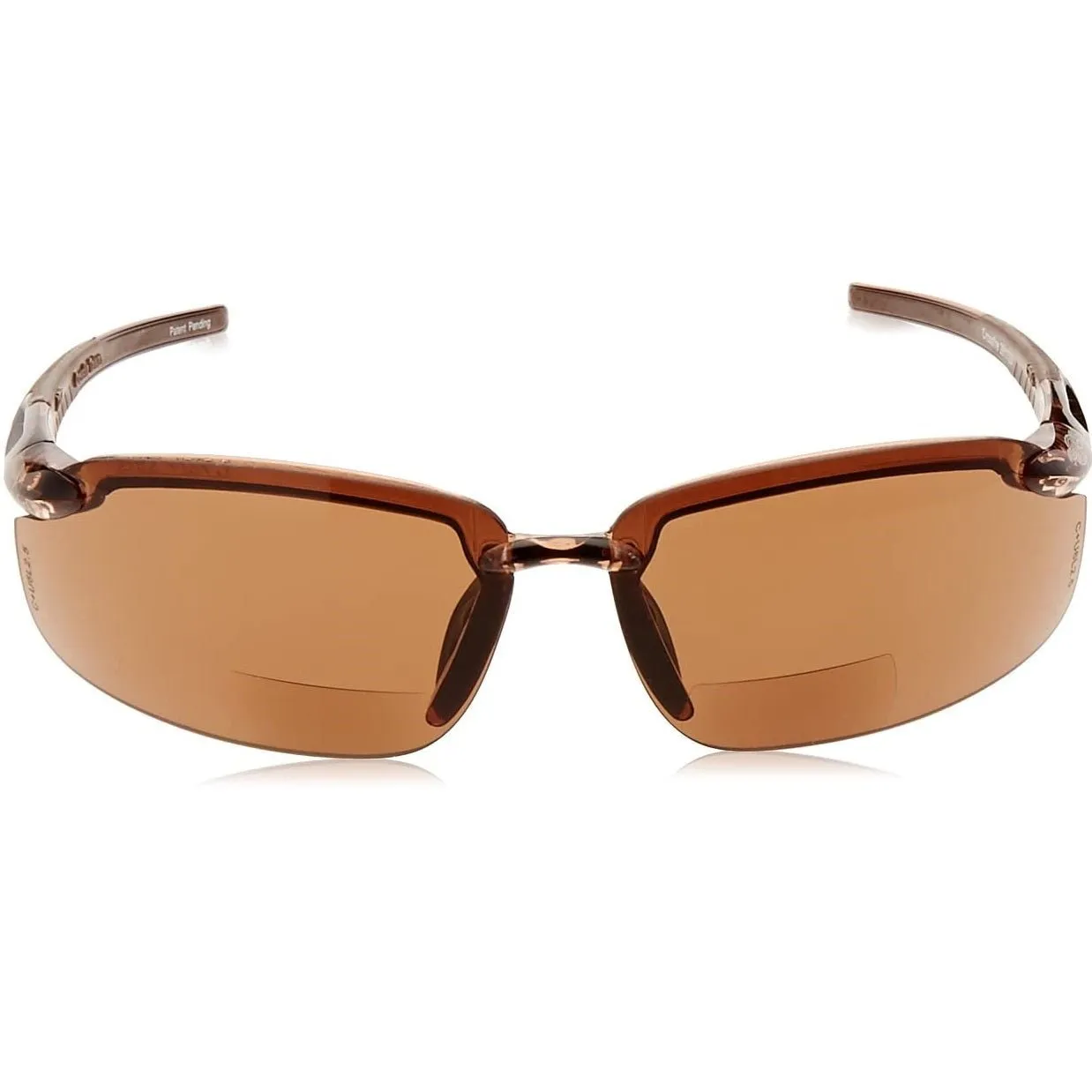 Crossfire ES5 Brown Lens Bifocal Safety Glasses, Ultra Light Premium Safety Eyewear