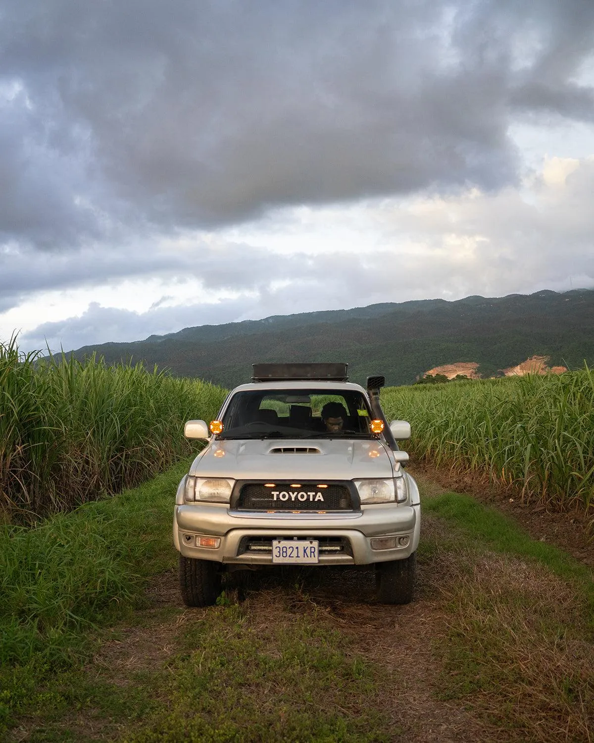 CUBE-Z Series 4 Inch Flood LED Pod Lights Off Road Lights with White DRL & Amber Turn Signal Lights