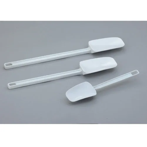 Culinary Essentials 859218 Spoon Shaped Scraper Spatula, 14" Long, Plastic