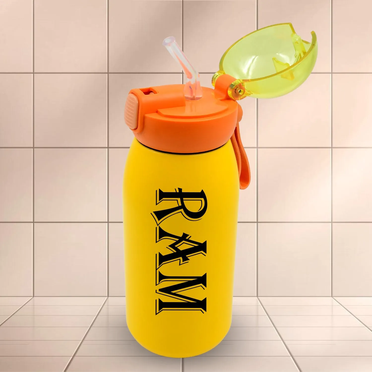 Customize Duck Stainless Steel Water Bottle (400 ML)