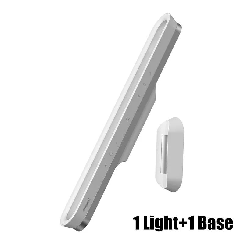 Desk Lamp Hanging Magnetic LED Table Lamp Chargeable Stepless Dimming Cabinet Light Night Light For Closet Wardrobe