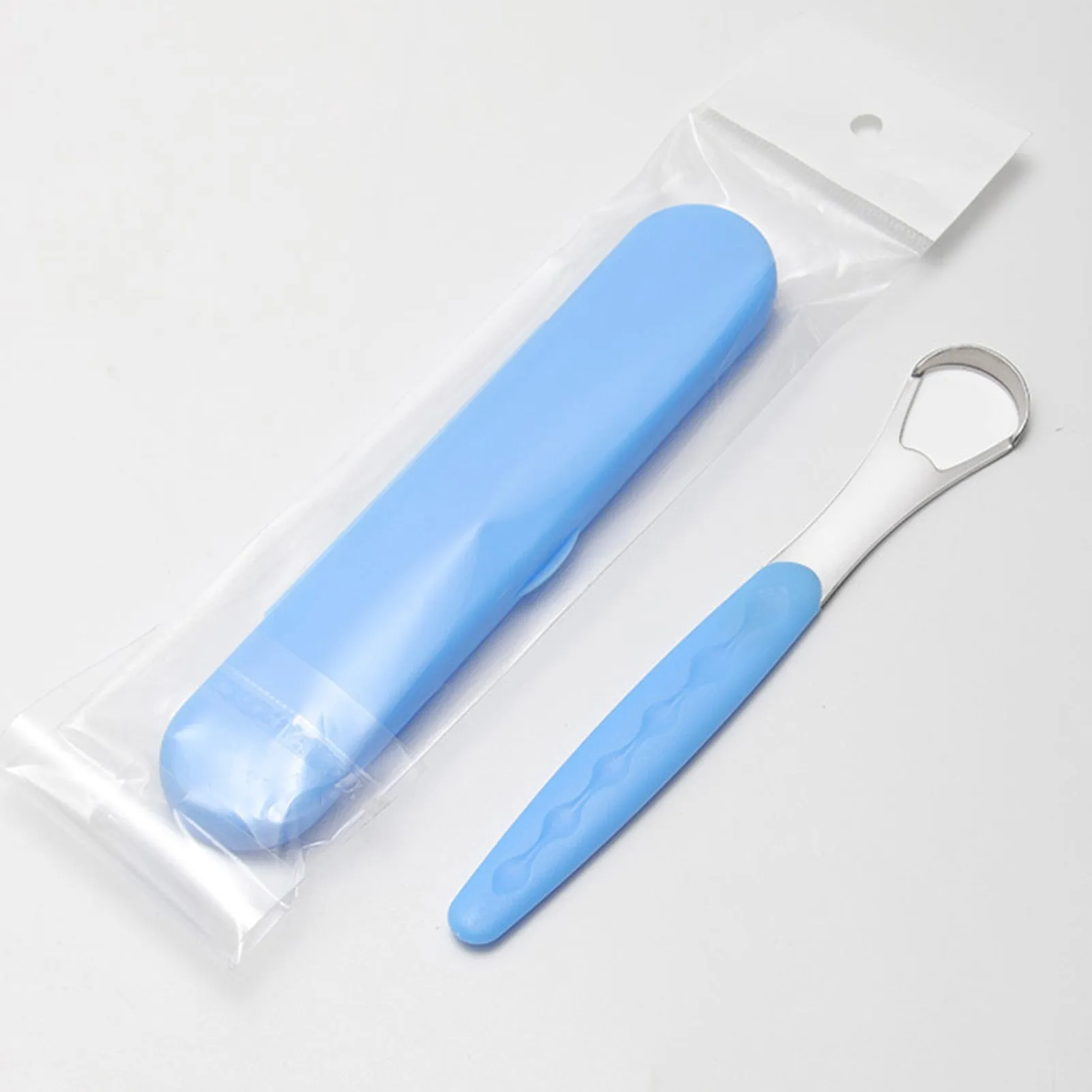 Double Sided Curved Shape Tongue Cleaner