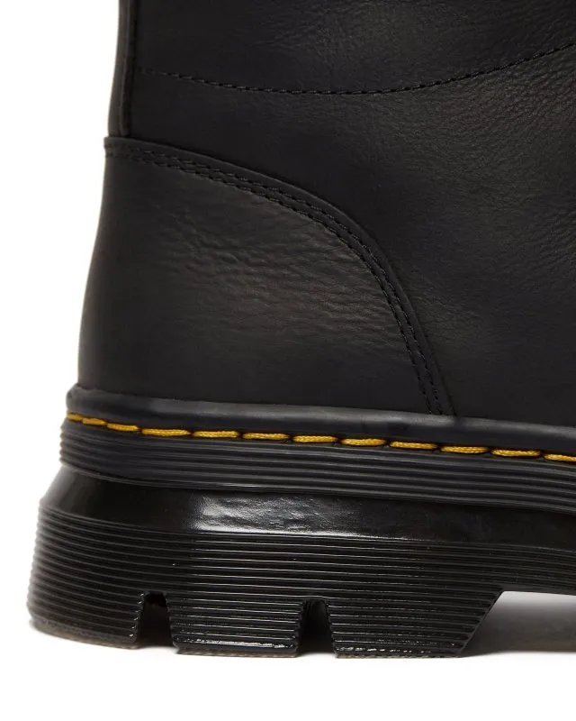 Dr. Martens Combs Leather - Black Wyoming