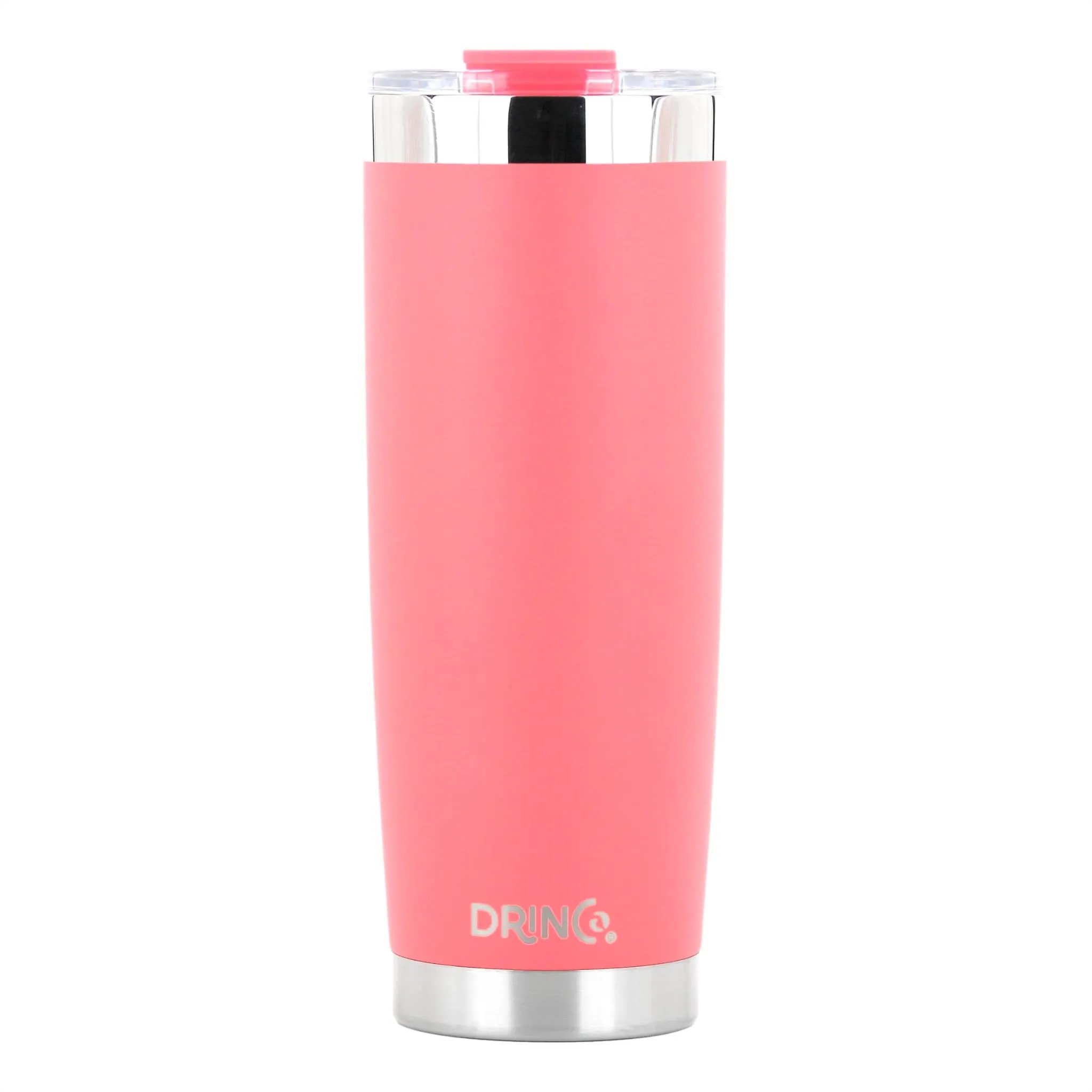 DRINCO®  20oz Insulated Tumbler w/Spill Proof Lid  - Coral Paradise